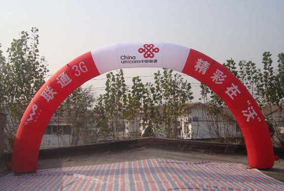 Evento a tema personalizzato Arco gonfiabile all'aperto Arco pubblicitario sportivo gonfiabile
