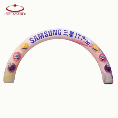 logo a colori stampa digitale arco gonfiabile/gate archway per eventi sportivi in esecuzione di partenza linea finita arco gonfiabile gara