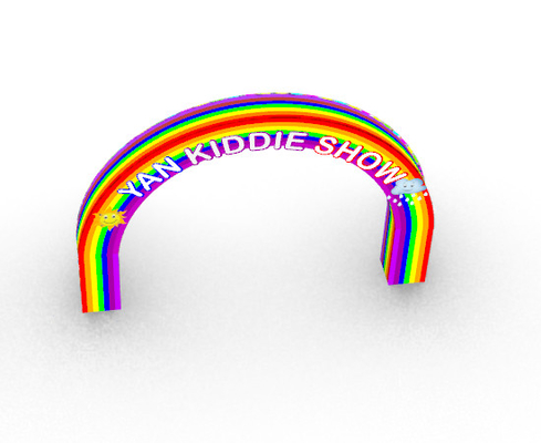 Fabbrica Tianyili prezzo all'ingrosso materiale PVC approvato CE soffiatore taglia logo personalizzato arco gonfiabile