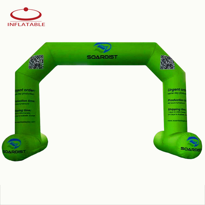 Arco gonfiabile decorativo esterno compreso il soffiatore d'aria Arco gonfiabile pubblicitario per eventi