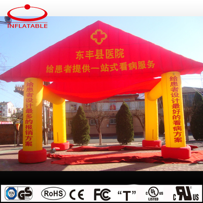 Tenda di alluminio esagonale per esterni da 20 piedi con tenda pop-up, gazebo pieghevole 3X3M, 3X6M