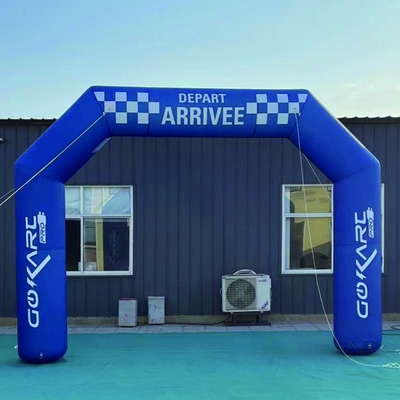 personalizzare progettazione CE approvato ventilatore eventi all' aperto pubblicità arco gonfiabile