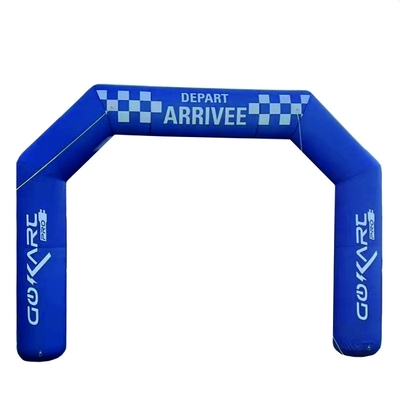 prezzo all'ingrosso fabbrica personalizzato Eventi logo maratona linea di arrivo di partenza arco gonfiabile