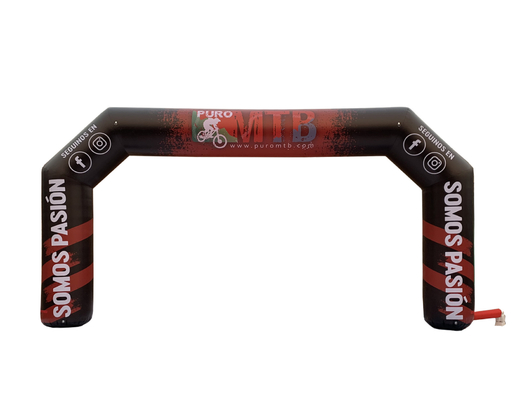 prezzo all'ingrosso fabbrica personalizzato Eventi logo maratona linea di arrivo di partenza arco gonfiabile
