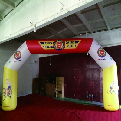 Arco gonfiabile di finitura a LED personalizzato Arco gonfiabile per decorazione