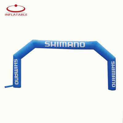 Pubblicità personalizzata Arco gonfiabile gigante ODM per eventi sportivi