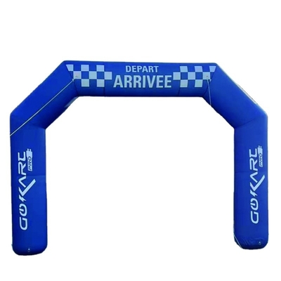 Stampa su misura Arco di finitura gonfiabile Arco di ingresso gonfiabile esterno