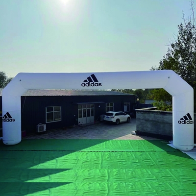 3m di linea di arrivo gonfiabile all'aperto Arco personalizzare il logo con pompa d'aria