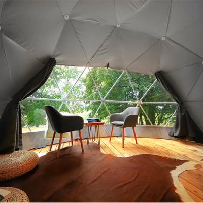 Prezzo casa Retardante la fiamma Mezza sfera Cerchio circolare Geodesica tenda cupola