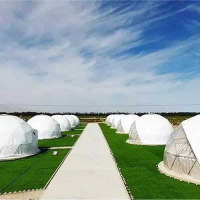 grande tenuta al di fuori di lusso impermeabile glamping 6m geodesica cupola hotel