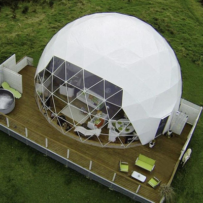 OEM ODM Produttore cinese personalizza in privato la tenda da cupola di PVC Glamping Outdoor