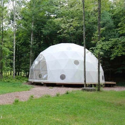 OEM ODM Produttore cinese personalizza in privato la tenda da cupola di PVC Glamping Outdoor