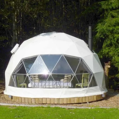 Maggiore immagine Aggiungi a Confronto Condividi lusso 6m pvc inverno neve riscaldata campeggio mezzo cupola tenda per deserto