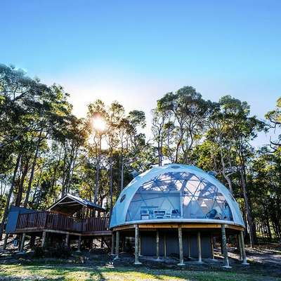 Soccer Diameter Luxury Resort 5M Geodesica Aluminium Igloo Tent