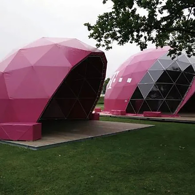 Tenda a cupola di igloo gonfiabile sferica grande ODM esterno geodesica