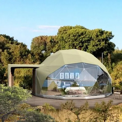 Tenda a cupola di igloo gonfiabile sferica grande ODM esterno geodesica