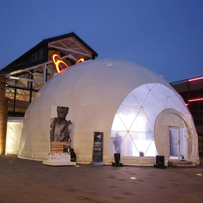 Circo tenda a cupola gonfiabile grandi tende da campeggio con copertura in PVC