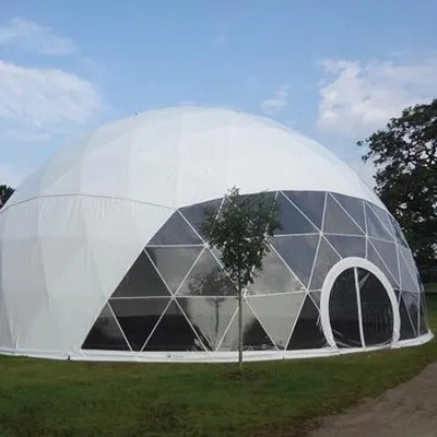 Circo tenda a cupola gonfiabile grandi tende da campeggio con copertura in PVC