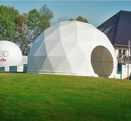 Igloo Glamping Geodesic Dome Tent Inverno PVC Tissu 2-10 Persone Vivere