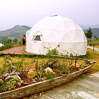 Grande lusso chiara tenda gonfiabile cupola festa deserto campeggio