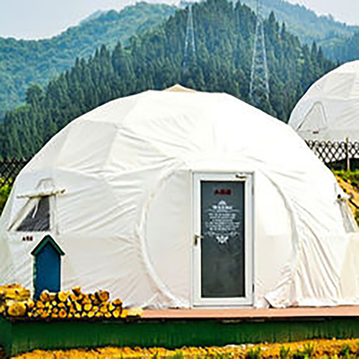 Grande lusso chiara tenda gonfiabile cupola festa deserto campeggio
