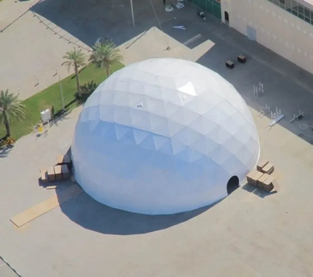 Tenda a cupola gonfiabile pesante 500 persone Tenda da campeggio impermeabile