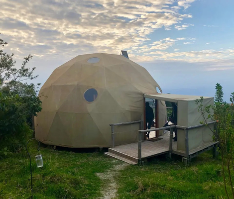 Tenda gonfiabile per l'inverno grande tenda gigante igloo geodetica