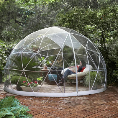Impermeabile all'aria aperta 5m Geodesica Cupola Giardino Geodesica Quattro Stagioni Tenda