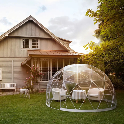Impermeabile all'aria aperta 5m Geodesica Cupola Giardino Geodesica Quattro Stagioni Tenda