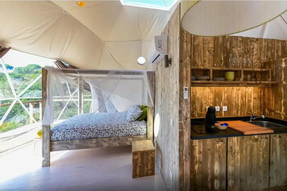 Decorazione alberghiera Tenda a cupola geodetica gonfiabile