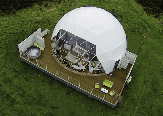 Hotel Tenda a cupola gonfiabile Campeggio impermeabile con bagno