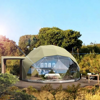 Dimensioni 10m Tenda a cupola gonfiabile Tenda a igloo gonfiabile Glamping Luxury Design