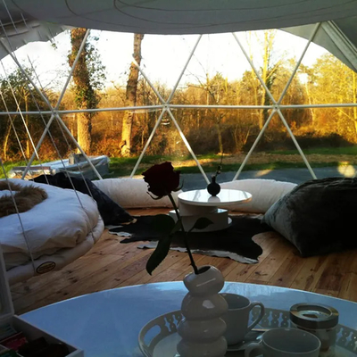 Personalizzazione privata Tenda gonfiabile Casa di lusso Campeggio all'aperto Portatile