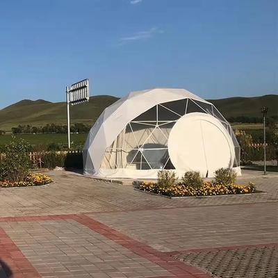 Campeggio 4 Stagione Tenda geodesica Domus Casa gonfiabile Trasparente