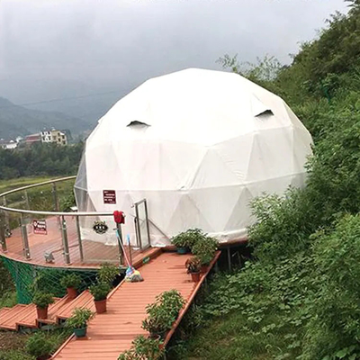 Campeggio 4 Stagione Tenda geodesica Domus Casa gonfiabile Trasparente