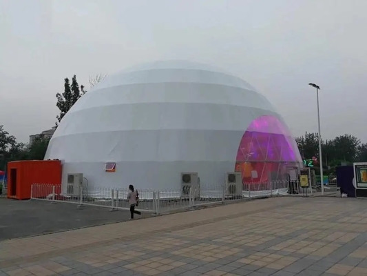 Hotel commerciale tenda a cupola gonfiabile circo 100 metri quadrati per eventi