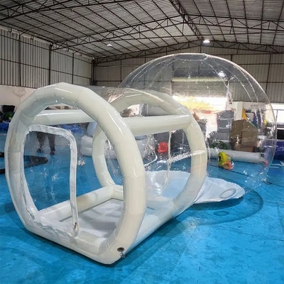 Fun House Gigante Chiara Tenda gonfiabile a bolla Crystal Igloo Dome Trasparente