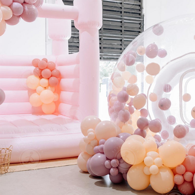 Fun House Gigante Chiara Tenda gonfiabile a bolla Crystal Igloo Dome Trasparente