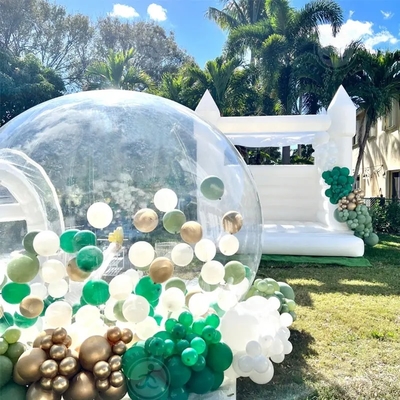 Fun House Gigante Chiara Tenda gonfiabile a bolla Crystal Igloo Dome Trasparente