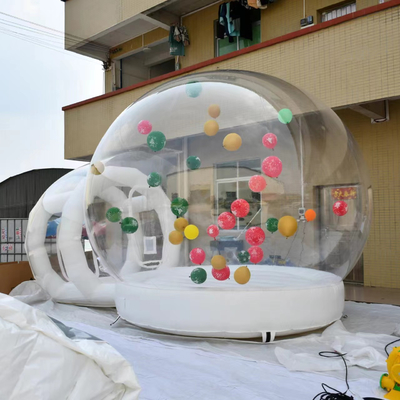 Pvc trasparente all'aria aperta tenda gonfiabile bolla palloncini cupola evento glamping