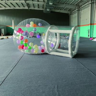 Pvc trasparente all'aria aperta tenda gonfiabile bolla palloncini cupola evento glamping