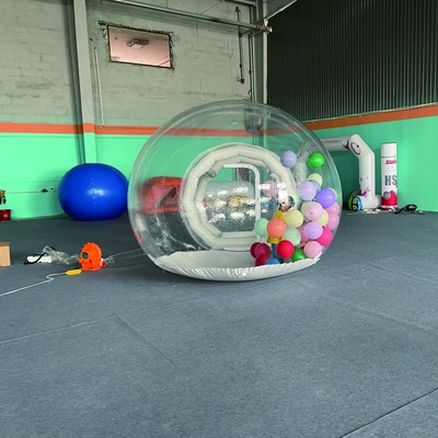 Pvc trasparente all'aria aperta tenda gonfiabile bolla palloncini cupola evento glamping