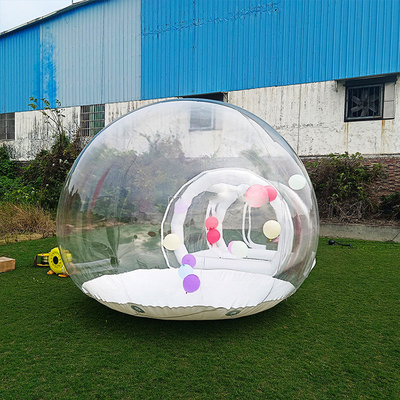 Parco giochi Picnic Kids Party Giant Clear Camping Tent Igloo Outdoor Tunnel PVC