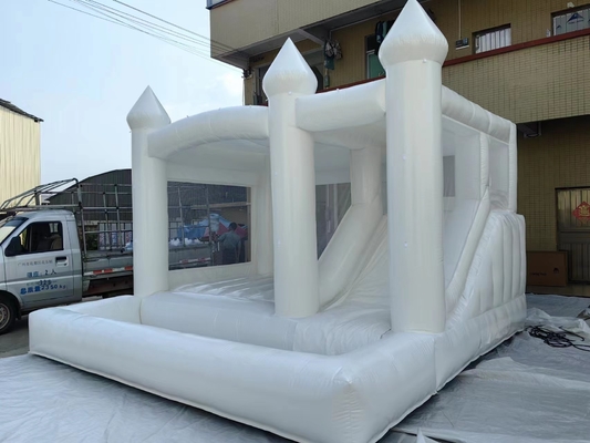 PVC Commercial Bounce House Castello gonfiabile con scivolo per bambini