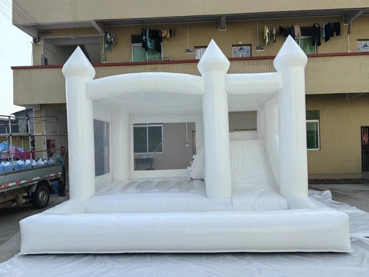 PVC Commercial Bounce House Castello gonfiabile con scivolo per bambini