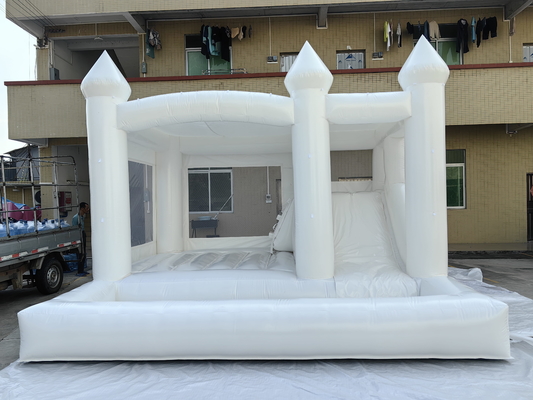 PVC Commercial Bounce House Castello gonfiabile con scivolo per bambini