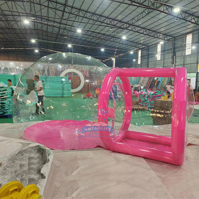 Casa a bolle gonfiabile trasparente per i bambini di festa