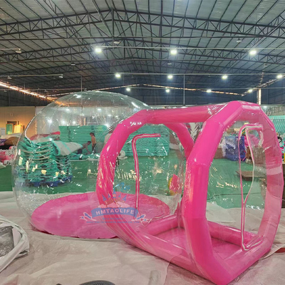 Casa a bolle gonfiabile trasparente per i bambini di festa