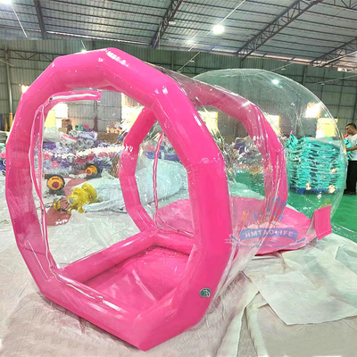 Casa a bolle gonfiabile trasparente per i bambini di festa