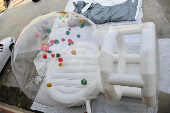 5m Casa gonfiabile con bolla Tenda all'aperto di lusso con soffiatore